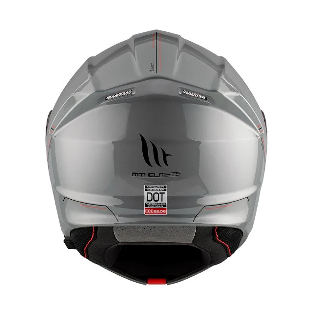 Casco modular MT Helmets Genesis SV Solid - gris brillo
