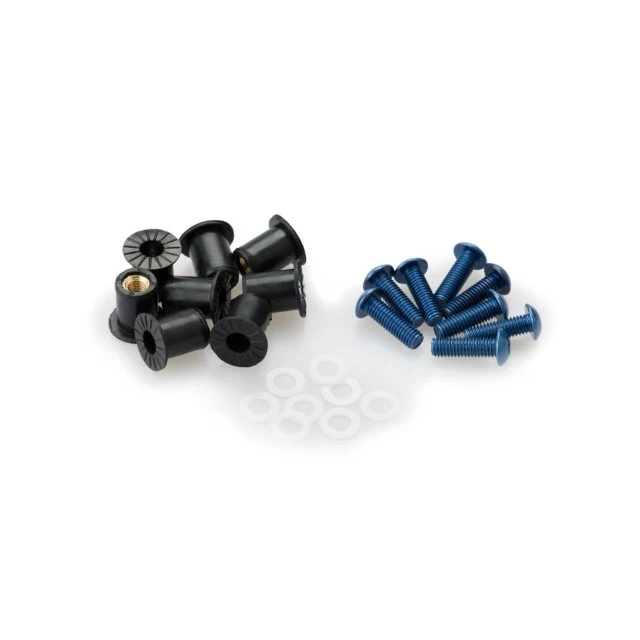 Kit tornillería anodizada para cúpulas Puig