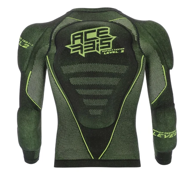 Peto Integral infantil Acerbis X-Fit Future Level 2 - negro-amarillo