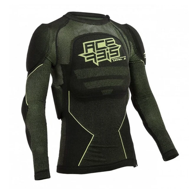 Peto Integral Acerbis X-Fit Future Level 2 - negro-amarillo