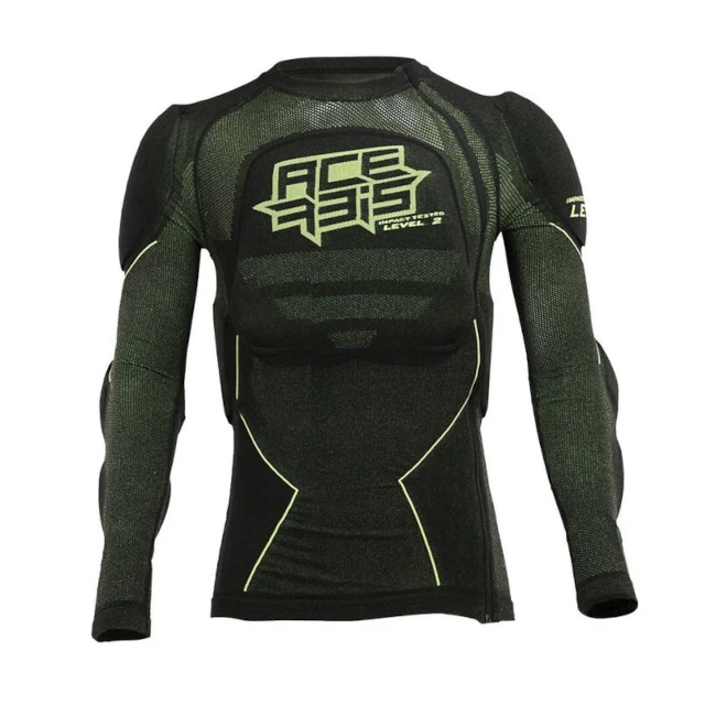 Peto Integral Acerbis X-Fit Future Level 2 - negro-amarillo