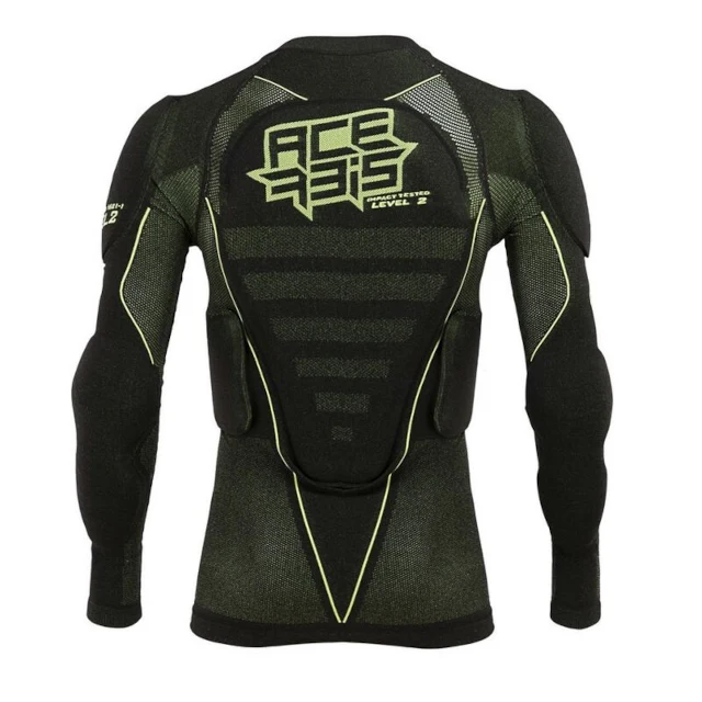 Peto Integral Acerbis X-Fit Future Level 2 - negro-amarillo