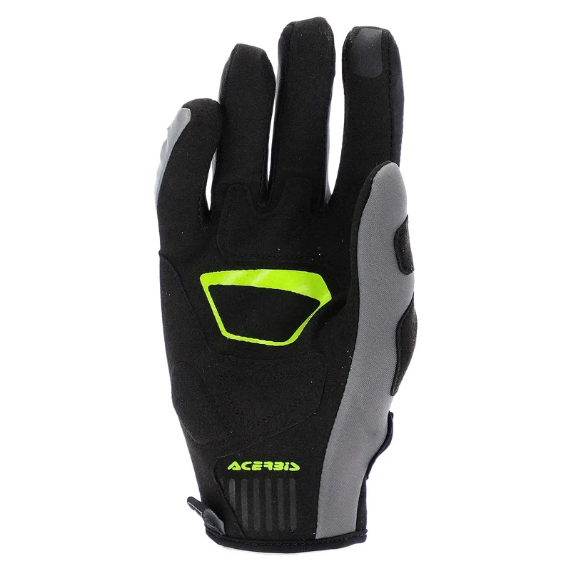 Guantes Acerbis CE Neoprene 3.0 - Negro/Gris/Amarillo