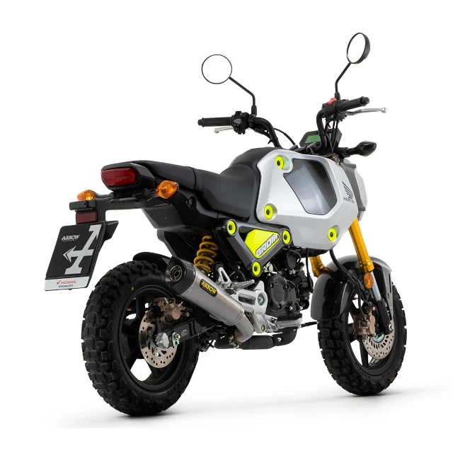 Escape Arrow Slip-On X-Kone Honda MSX 125 Grom 21-22 - Aluminio