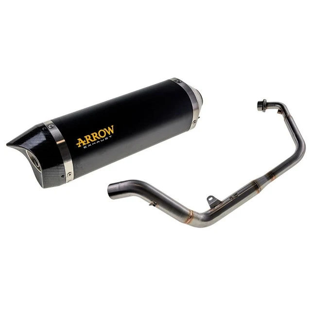 Escape Arrow completo Thunder Honda CB 125 R 21-22 - aluminio negro