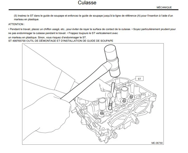 manuel d'atelier Subaru Impreza WRX STI 2015 français