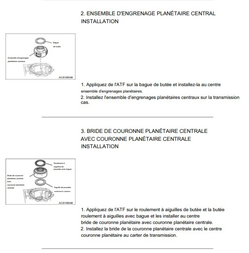 Manuel d'atelier Mitsubishi L200 2019 2023 français