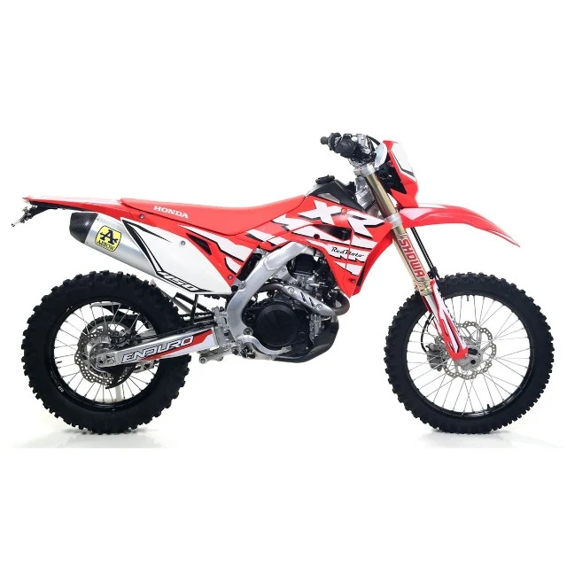 Escape Arrow Slip-On Race-Tech Honda CRF 450 L / XR 19-20 (CE) aluminio-carbono