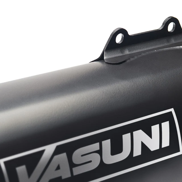 Silenciador de escape 4T Yasuni carbono-negro