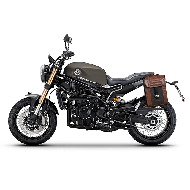 Fijación bolsas laterales Benelli Leoncino 800 - Trail 21-22 Shad