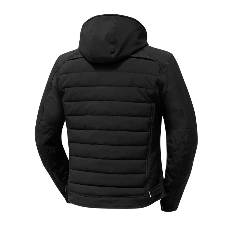 Blouson de moto homme - Softshell noir