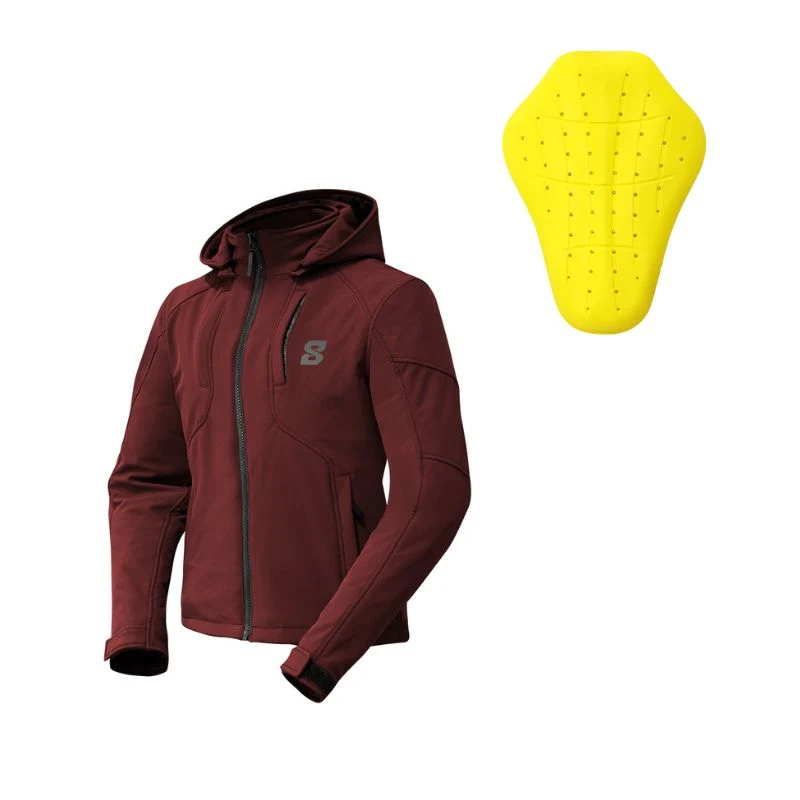 Blouson de moto femme - Cirrus Spring Grenat