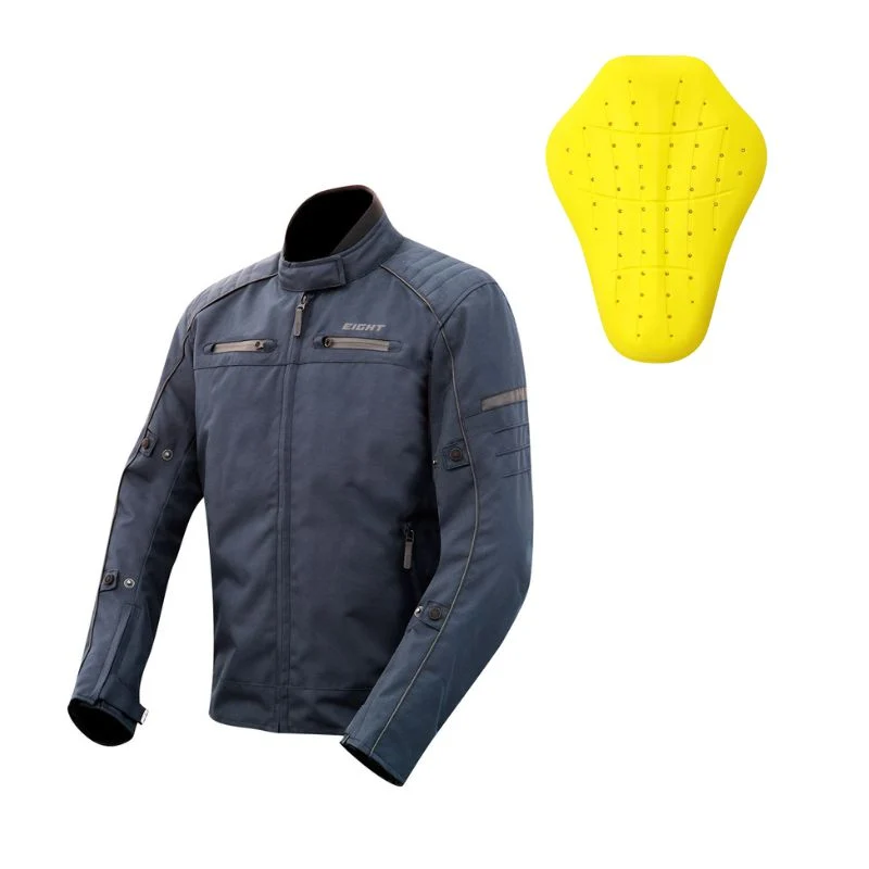 Blouson de moto homme - All season bleu