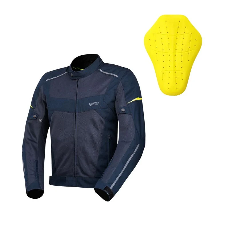 Blouson de moto été - S-Line Bleu