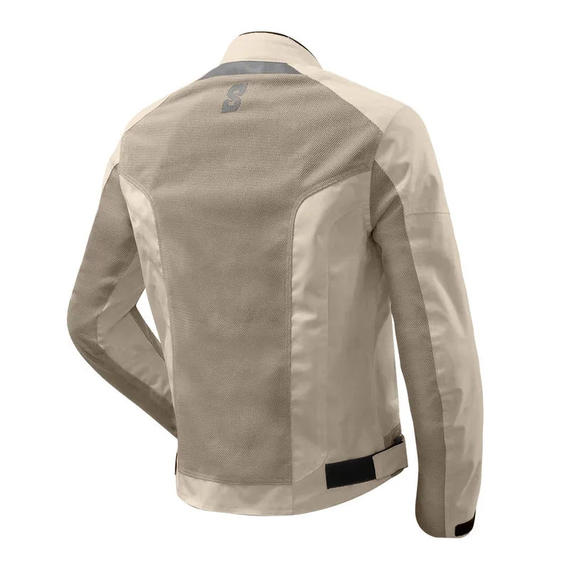 Blouson de moto femme - Aéro-Flow Beige