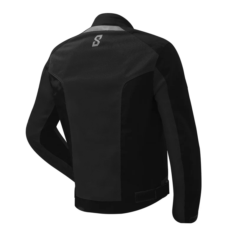 Blouson moto homme été - EIGHT Aero noir