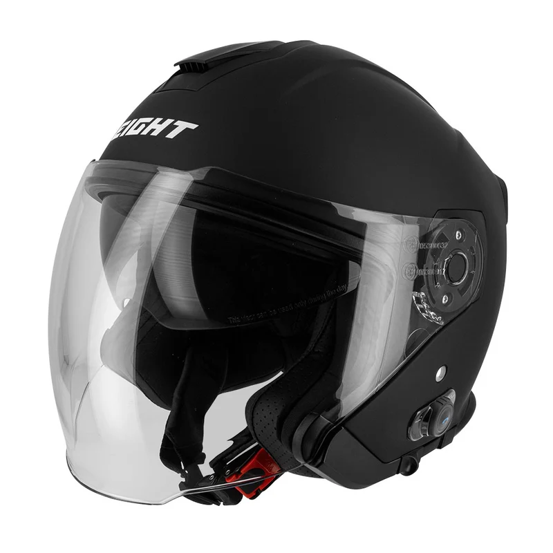 Casque jet moto + Bluetooth - KYLE S770 Noir