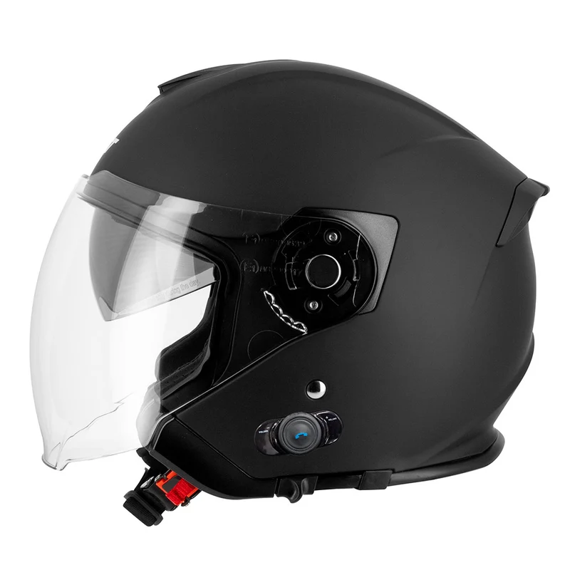 Casque jet moto + Bluetooth - KYLE S770 Noir
