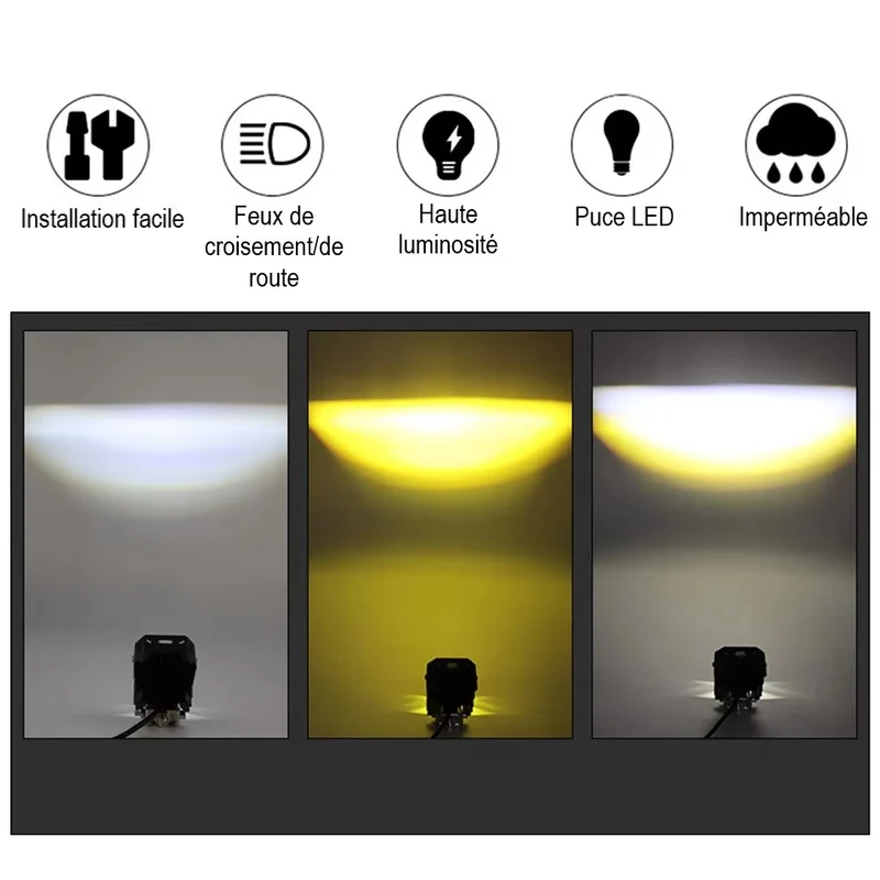 Phares additionnels LED - Trail Blazer