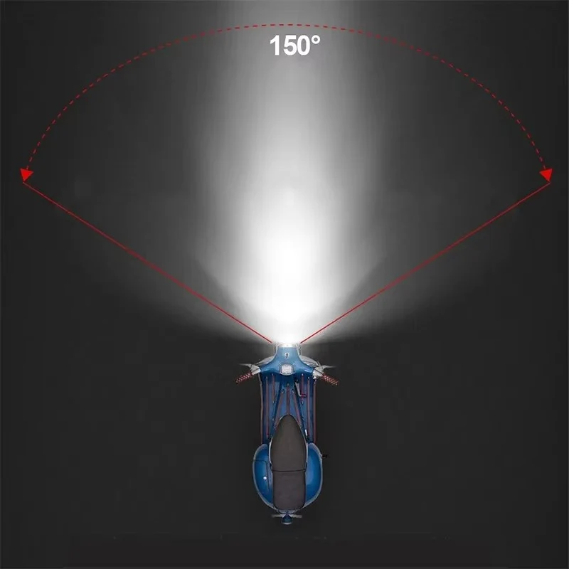 Rampe moto LED longue portée