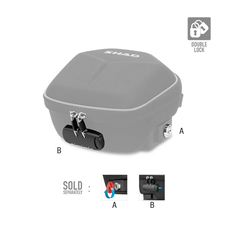 Bolsa depósito Shad Click System E02C
