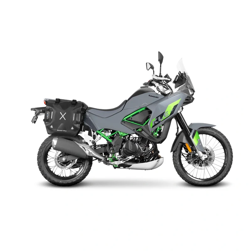 Fijaciones laterales 3P Shad Kawasaki KLE 500 2026-2026