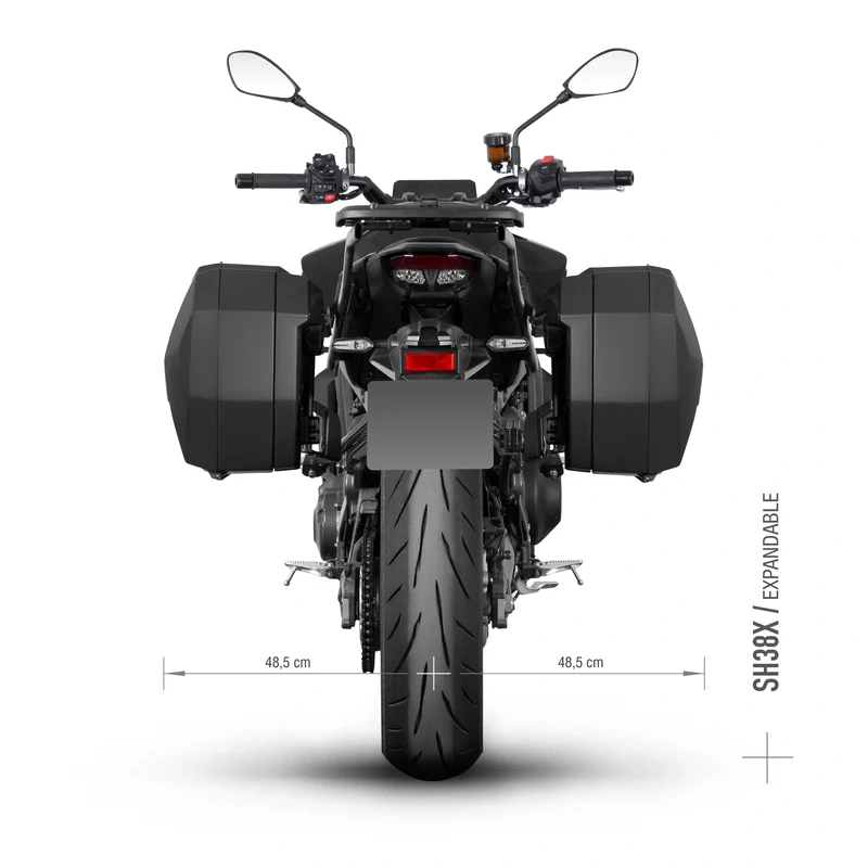 Fijaciones laterales 3P Shad Yamaha MT09 24-26