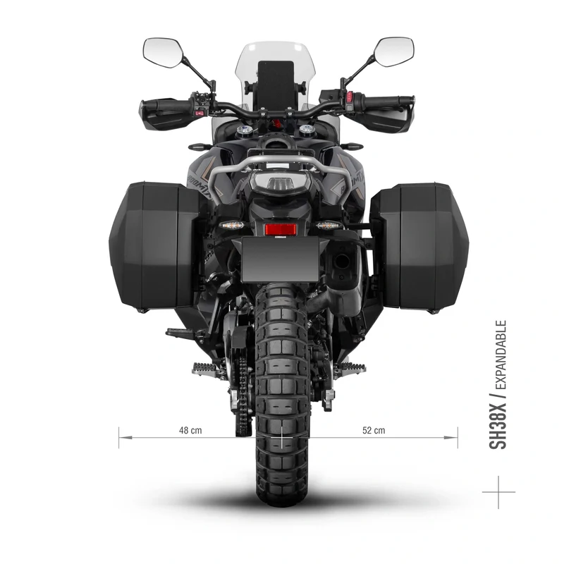 Fijaciones laterales 3P Shad Cf moto 1000 MT-X 2026-2026