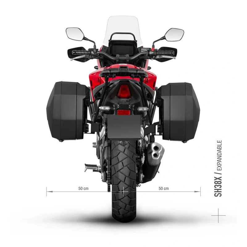 Fijaciones laterales 3P Shad Honda CB400X 16-19