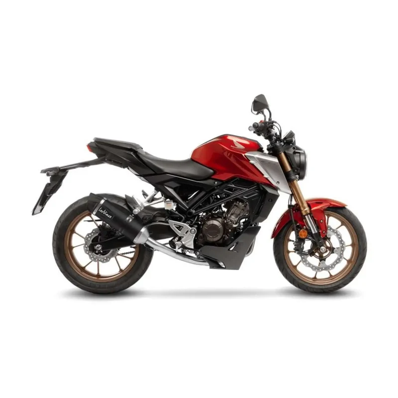 Escape Honda CB 125 R ABS 21-23 Black Edition Leovince - Terminal carbono