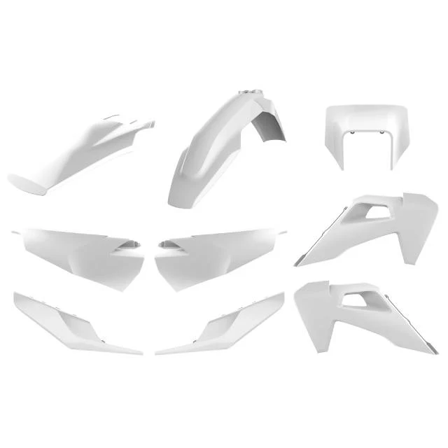Kit de plásticos Husqvarna TE/FE 20-22 Polisport - blanco