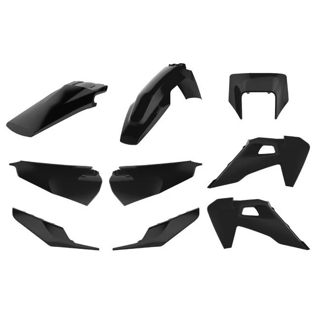 Kit de plásticos Husqvarna TE/FE 20-22 Polisport - negro