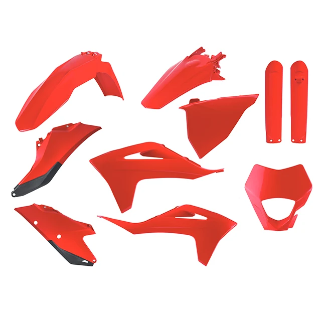Kit de plásticos EC / EC-F 21-22 Polisport - rojo