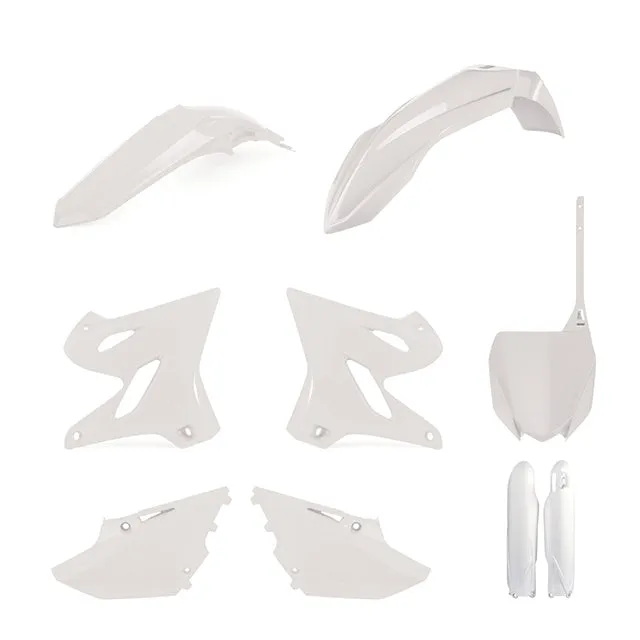 Kit de plásticos YZ125/250 21- Polisport - blanco