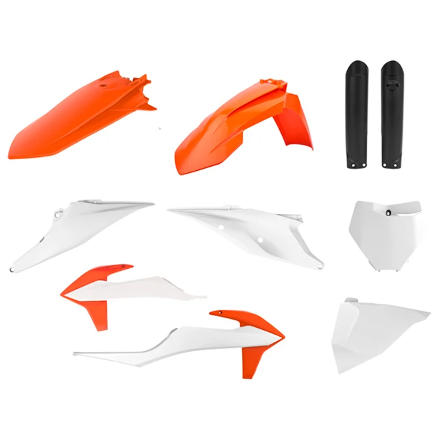 Kit de plásticos SX/SX-F 19-22 Polisport - OEM blanco-naranja-negro