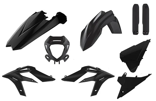Kit de plásticos Beta Xtrainer 20-22 Polisport - negro