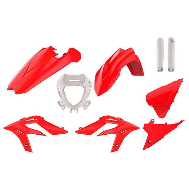 Kit de plásticos Beta Xtrainer 20-22 Rojo/ Polisport - blanco