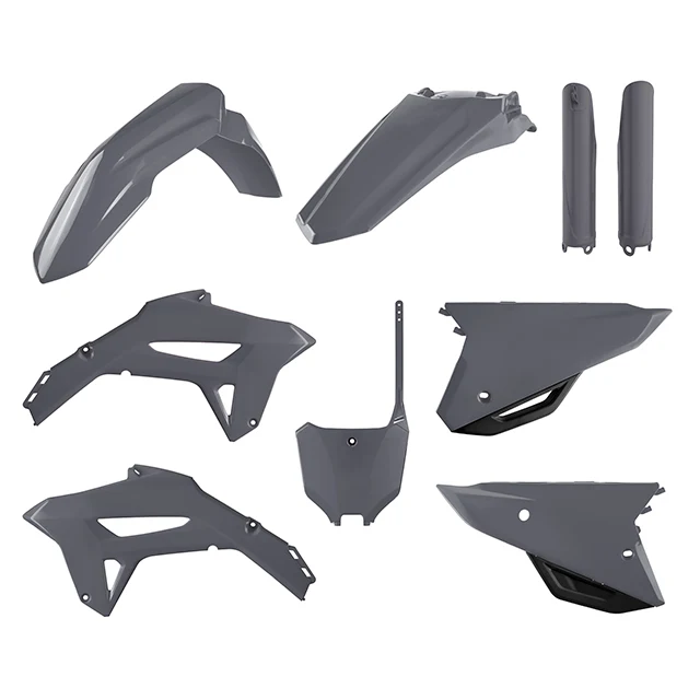 Kit de plásticos Honda CRF450R 21-22 Polisport - nardo grey