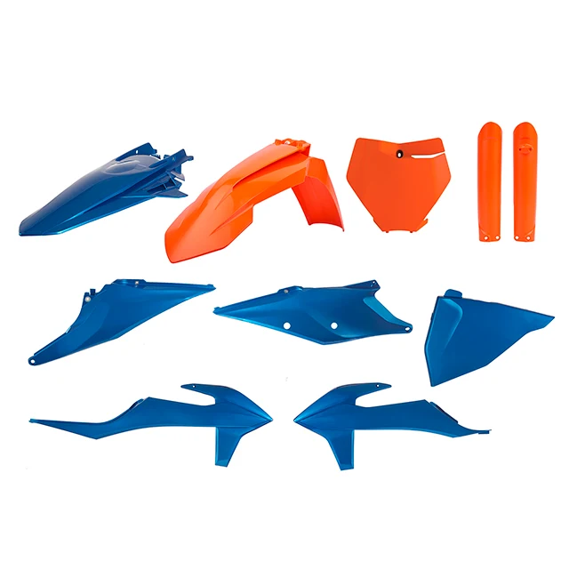 Kit de plásticos SX/SX-F 19-22 Polisport - azul-naranja