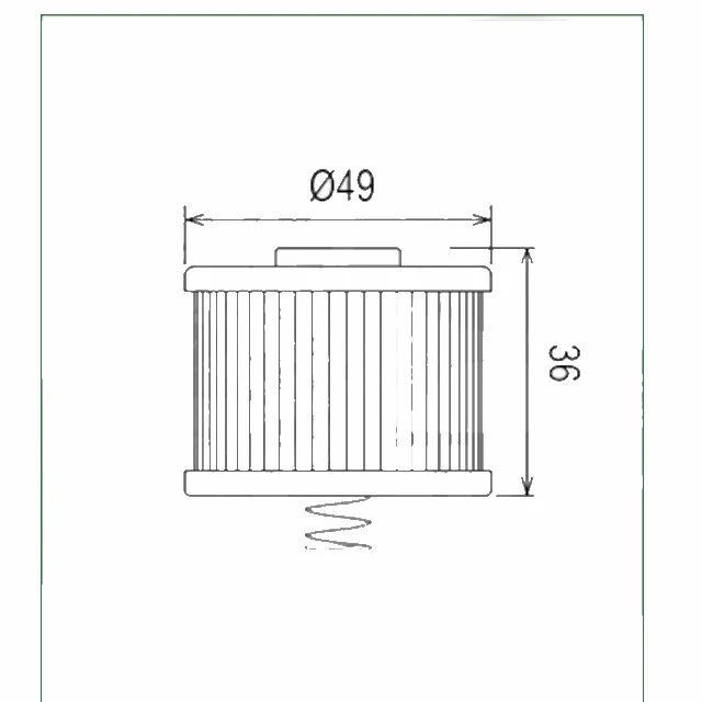 Filtro de aceite Bajaj / Yamaha Hiflofiltro