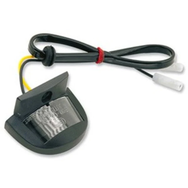 Luz de matrícula transparente universal Vparts