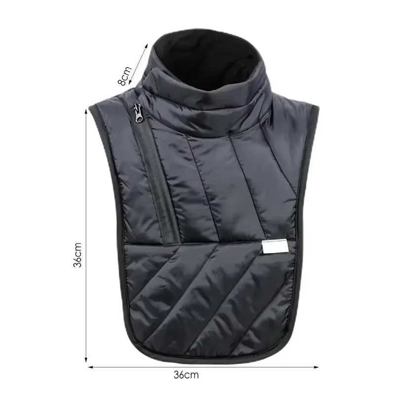 Cache cou thermique - Noir