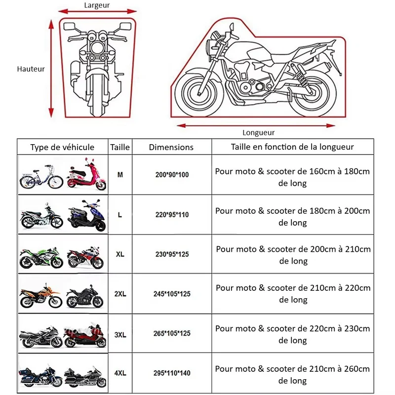 Housse moto - Herobiker grise
