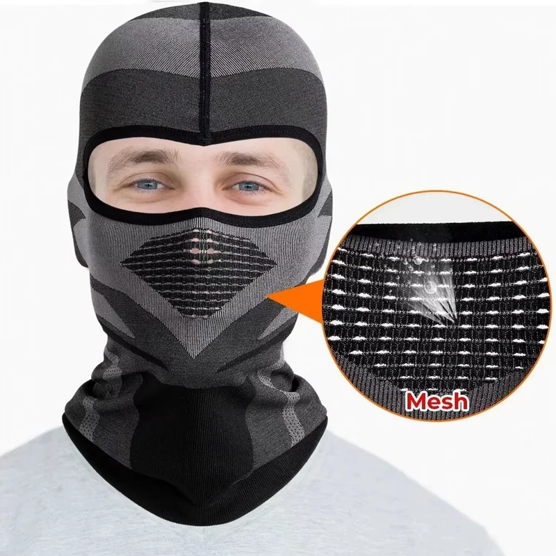 Cagoules moto grise et verte - Lot de 2