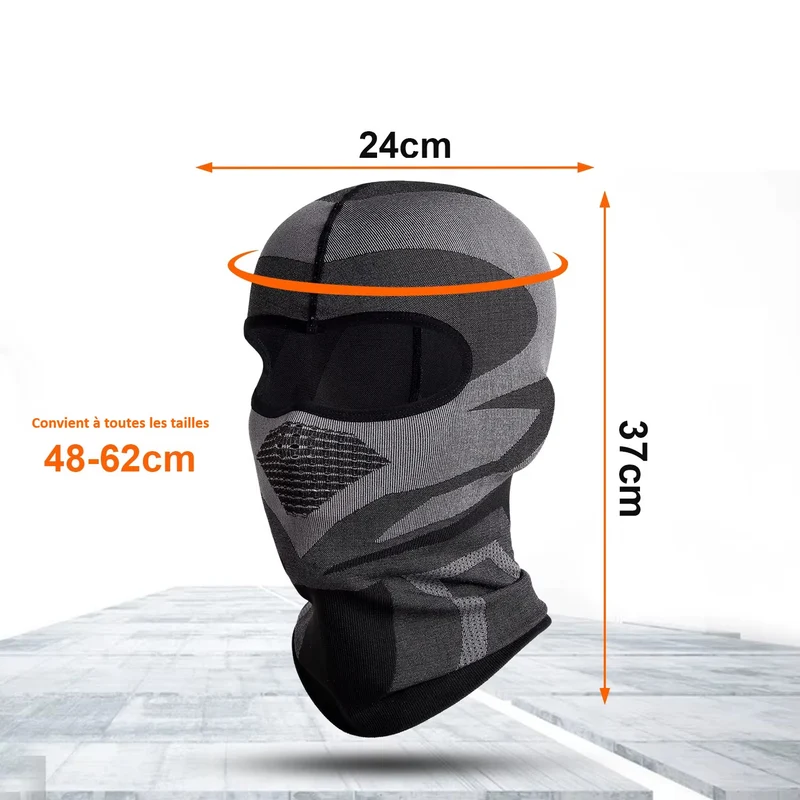 Cagoules moto grise et verte - Lot de 2