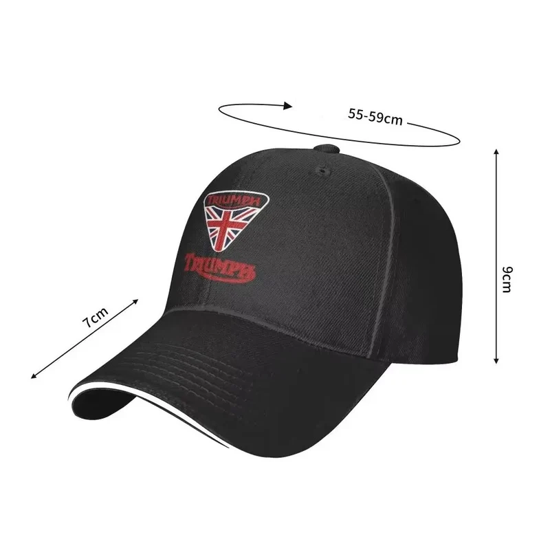 Casquette moto Triumph - Rouge