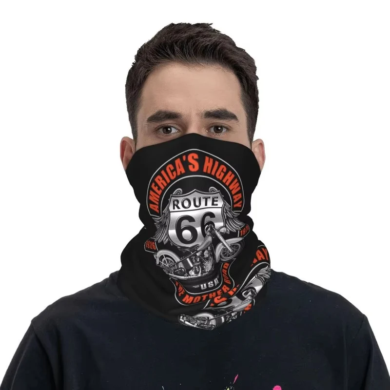 Tour de cou moto - The Mother Road Route 66