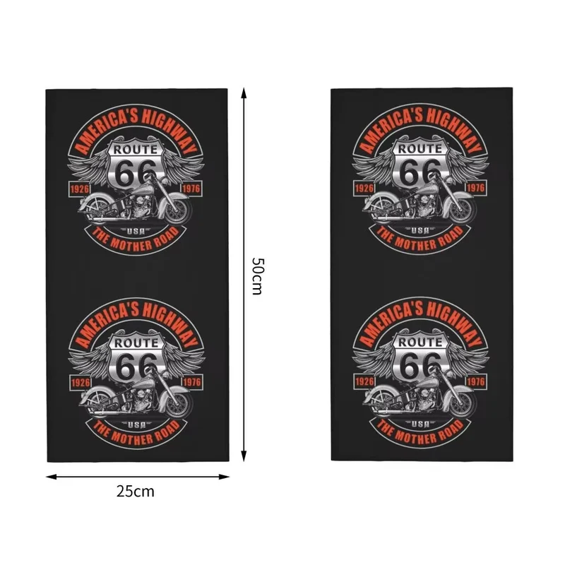 Tour de cou moto - The Mother Road Route 66