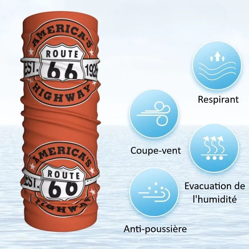 Tour de cou moto - America's Highway Route 66
