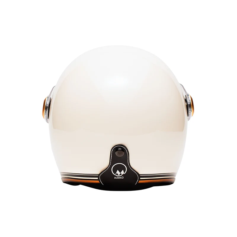 Casque jet moto - Boreal beige